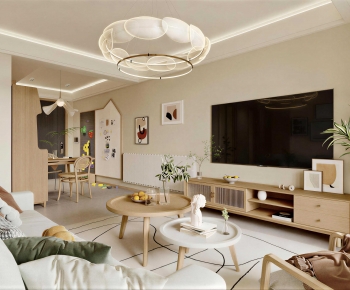 Modern A Living Room-ID:222630028