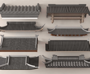 New Chinese Style Building Component-ID:785257105
