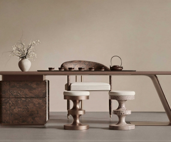 New Chinese Style Tea Tables And Chairs-ID:101056101