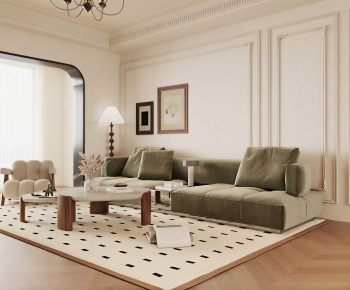 French Style A Living Room-ID:576051954