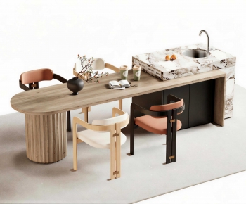 Modern Dining Table And Chairs-ID:684566021
