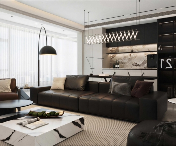 Modern A Living Room-ID:920279036