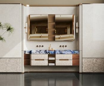 Modern Bathroom Cabinet-ID:542632102