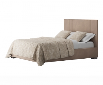Modern Double Bed-ID:377707961