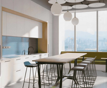Modern Office Tea Room-ID:223951105