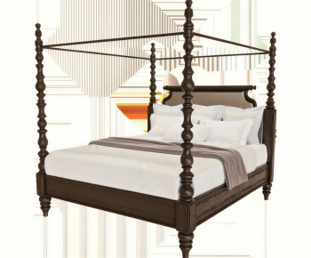 American Style Double Bed-ID:804985053