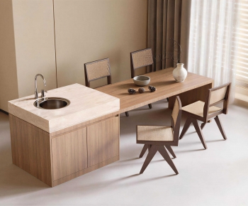 Modern Dining Table And Chairs-ID:523130946