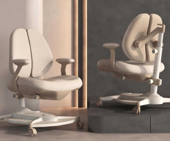 Modern Computer Desk And Chair-ID:136280065