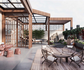 New Chinese Style Terrace-ID:238333949