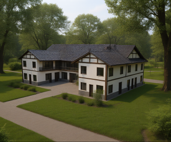 Modern Residential Building-ID:137733948