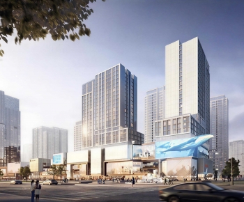 Modern Commercial Street-ID:285141941