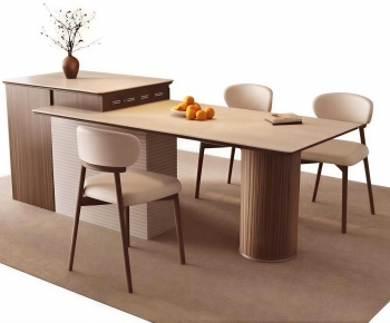 Modern Dining Table And Chairs-ID:278980028
