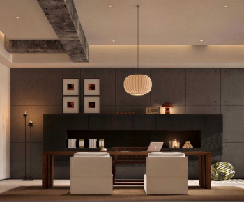 Industrial Style Study Space-ID:465615032