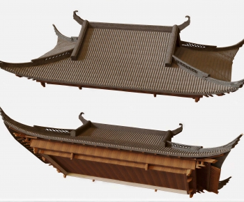 Chinese Style Building Component-ID:196691045