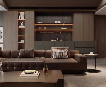 Modern A Living Room-ID:680708927