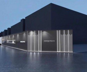 Modern Facade Element-ID:344214928