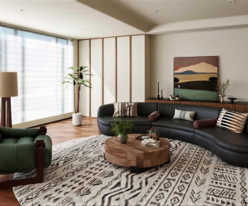 Modern A Living Room-ID:853192092