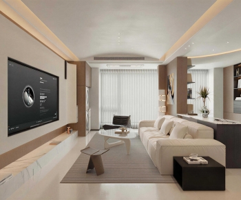 Modern A Living Room-ID:924113992