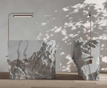 Wabi-sabi Style Reception Desk-ID:277793881