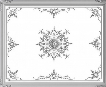 European Style Suspended Ceiling-ID:597136027