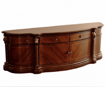 American Style Entrance Cabinet-ID:799029115