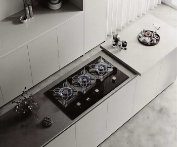 Modern Kitchen Electric Gas Range-ID:170638082