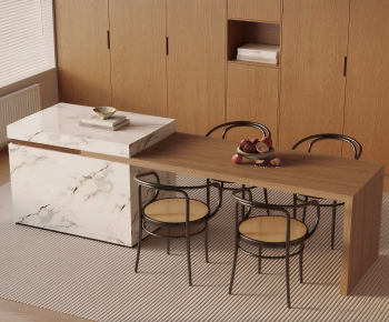 Modern Dining Table And Chairs-ID:455696112