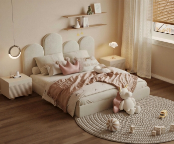 Modern Child's Bed-ID:130016093
