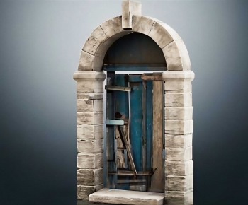 Mediterranean Style Window-ID:447016958