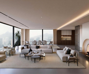 Modern A Living Room-ID:211328037
