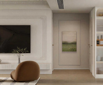 French Style A Living Room-ID:881218923