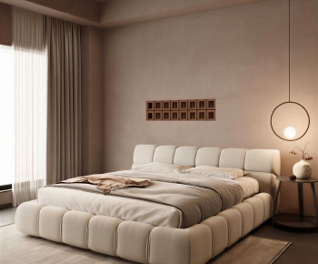 Wabi-sabi Style Bedroom-ID:189582119