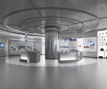 Modern Exhibition Hall-ID:723021988