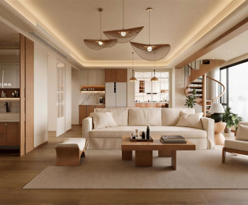 Modern A Living Room-ID:997570048
