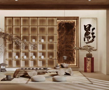 New Chinese Style Tea House-ID:266640909