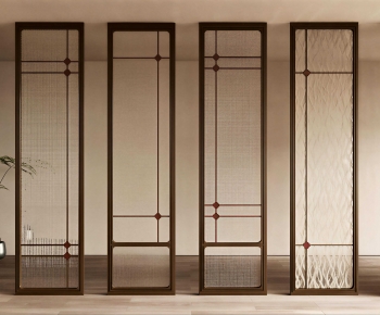Modern Glass Screen Partition-ID:607950781