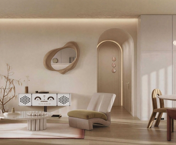 Wabi-sabi Style A Living Room-ID:315829047
