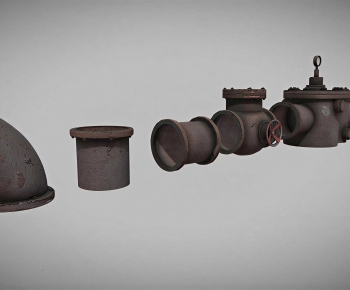Industrial Style Piece Of Hardware-ID:620878938
