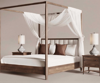 American Style Double Bed-ID:464821102