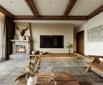 Modern A Living Room-ID:310090077