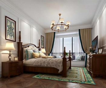 American Style Bedroom-ID:400331979