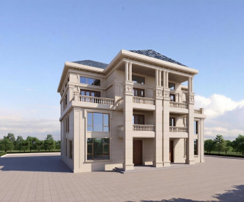 European Style Double Townhouse-ID:305120945