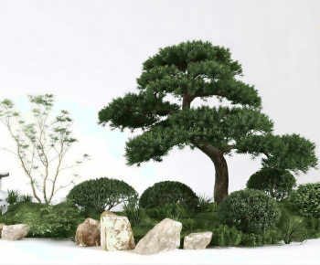 New Chinese Style Plant Landscaping-ID:651896956
