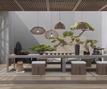 New Chinese Style Tea House-ID:623473889