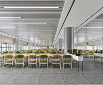 Modern Office Canteen-ID:745363958