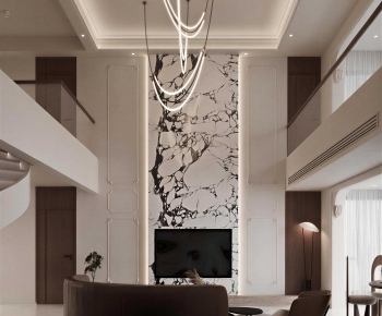 Modern A Living Room-ID:474396943