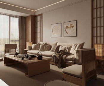 Japanese Style A Living Room-ID:133173943