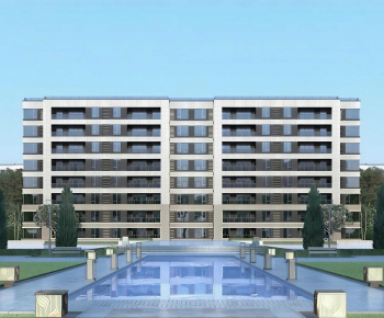 Modern Residential Building-ID:811028005