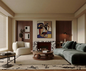 Modern A Living Room-ID:230746036