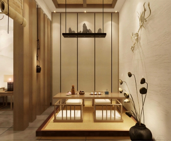 New Chinese Style Tea House-ID:604660032